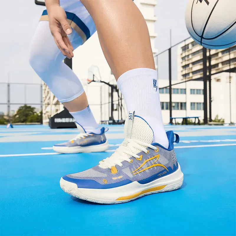 361 Degrees NEW DVD Basketball Shoes Cushioning Wear Resistant Protection Ankle Sneakers runners