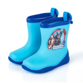 Captain America Cartoon Print Rain Shoes