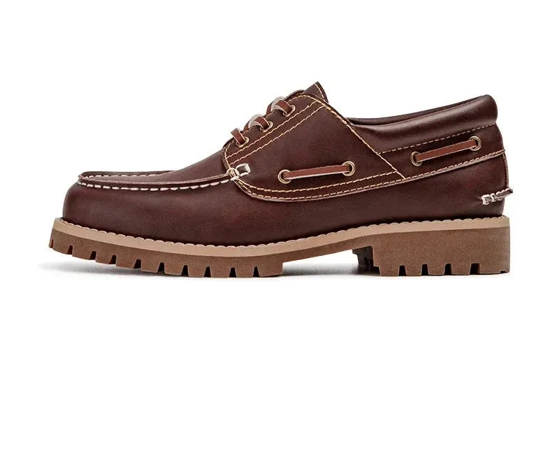 Classis Low-top moccasin loafer Shoes Casual Leather Boat Shoes
