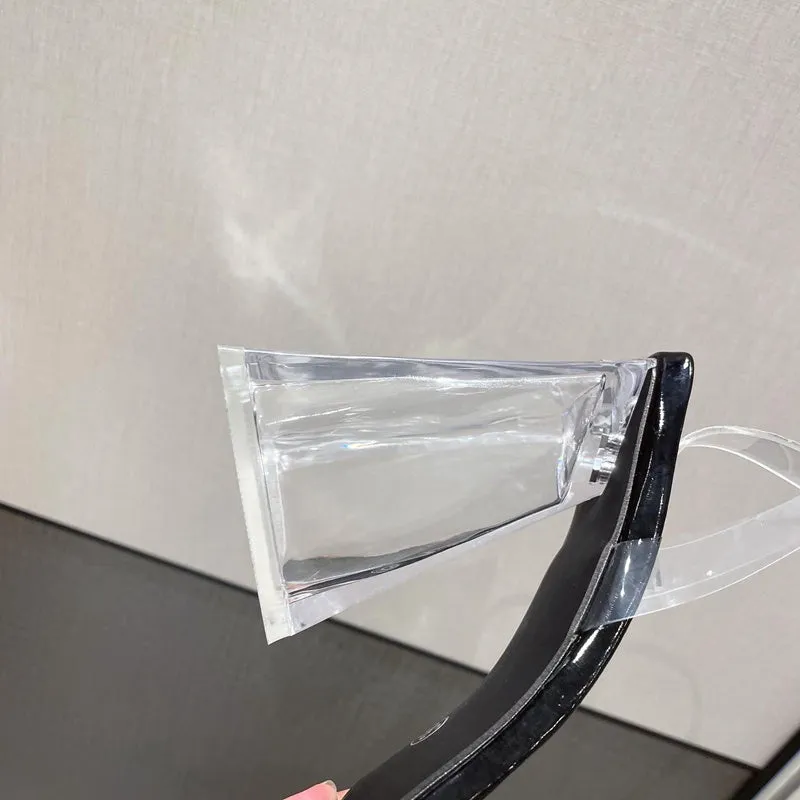 Clear Bow Heels