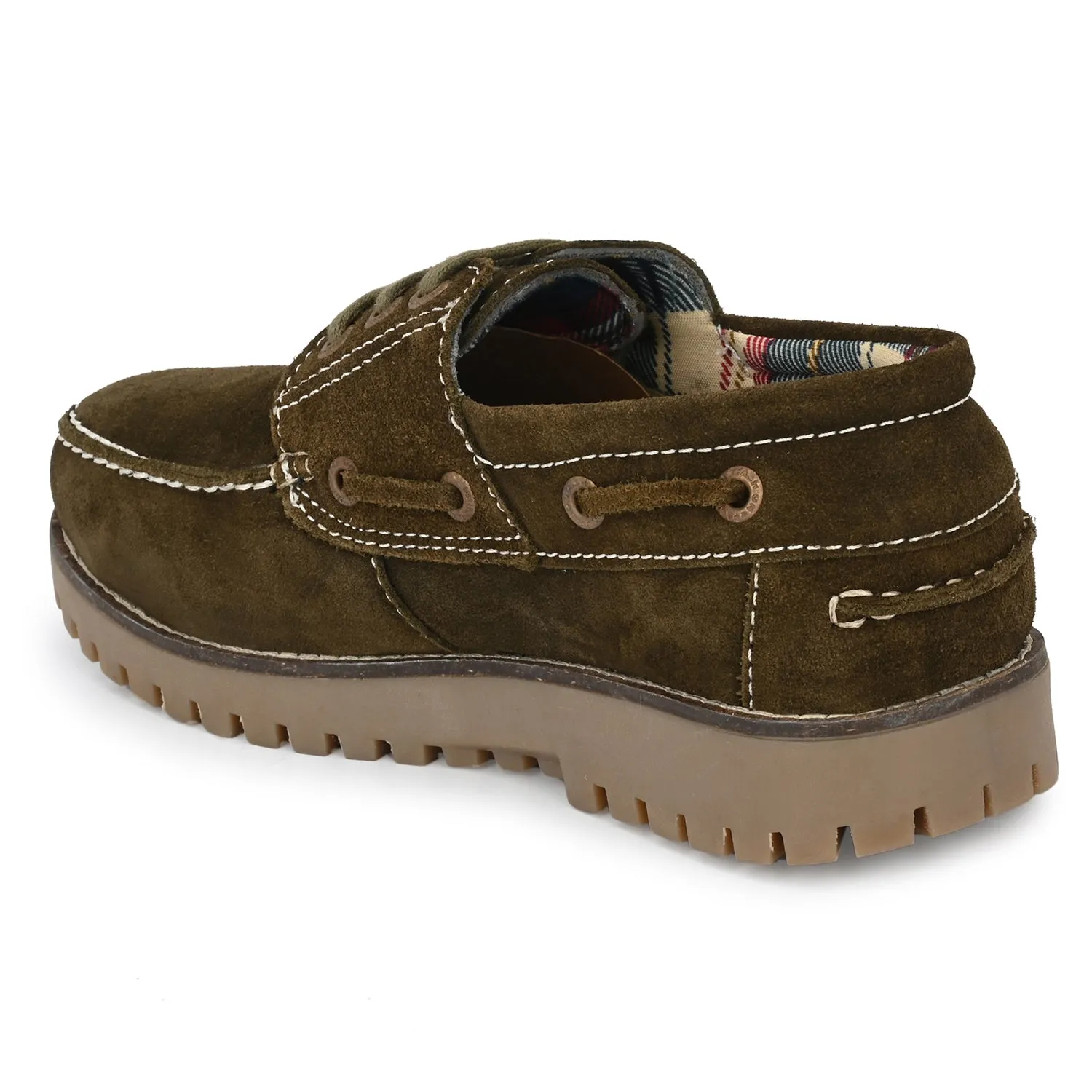 Dexter Real Leather Boat Shoes Brown