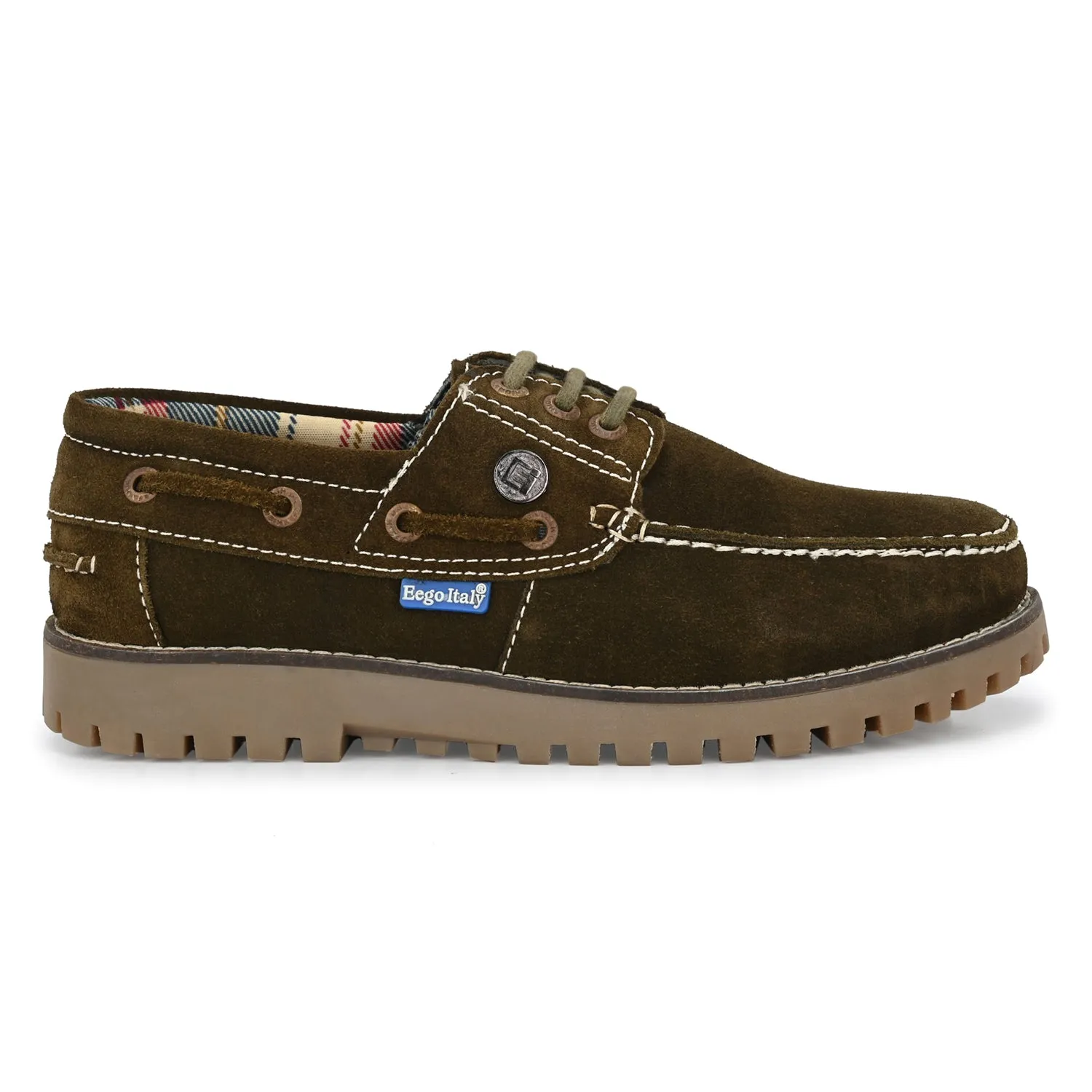 Dexter Real Leather Boat Shoes Brown