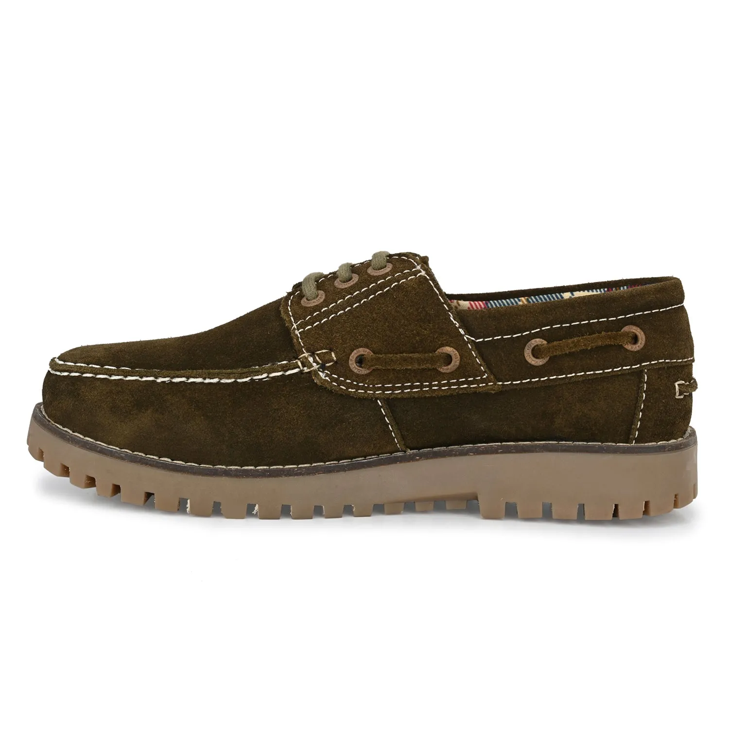 Dexter Real Leather Boat Shoes Brown