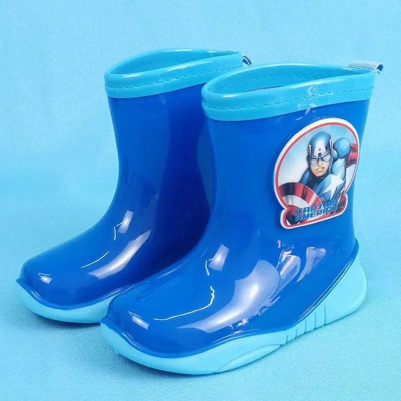 Disney Cartoon Print Non Slip Rain Shoes