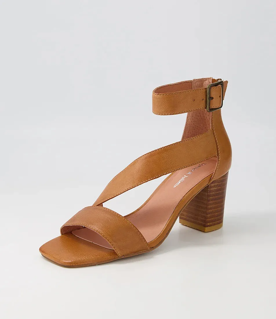 DJANGO AND JULIETTE PERANT LEATHER SANDALS