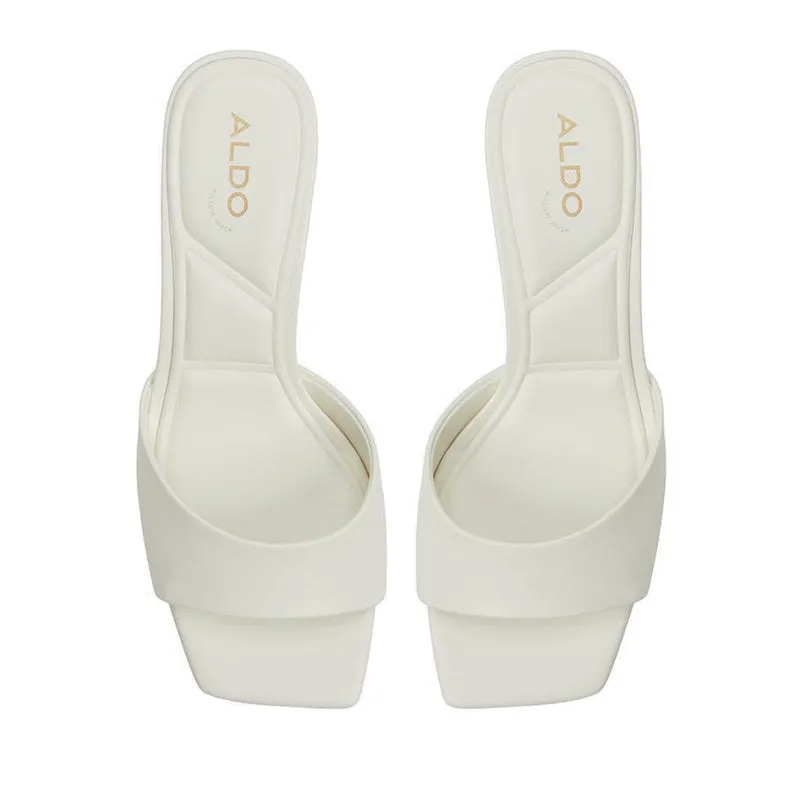 ENCHANTING HEELED SANDALS - WHITE