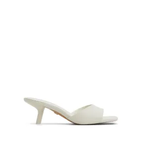 ENCHANTING HEELED SANDALS - WHITE