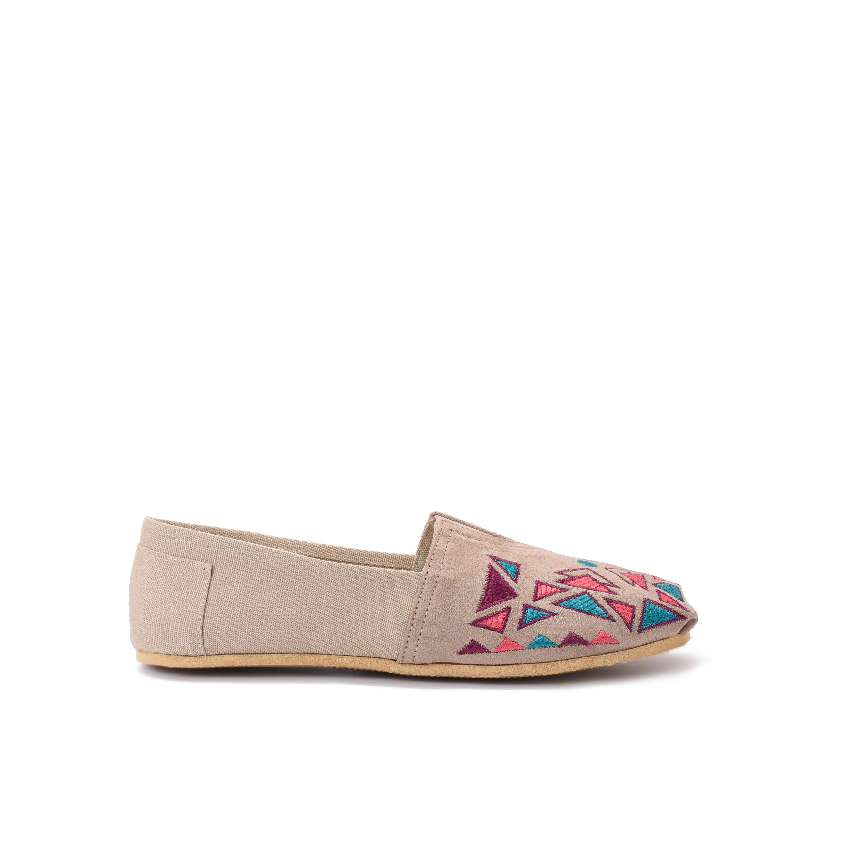 Espadrilles Geometric Beige