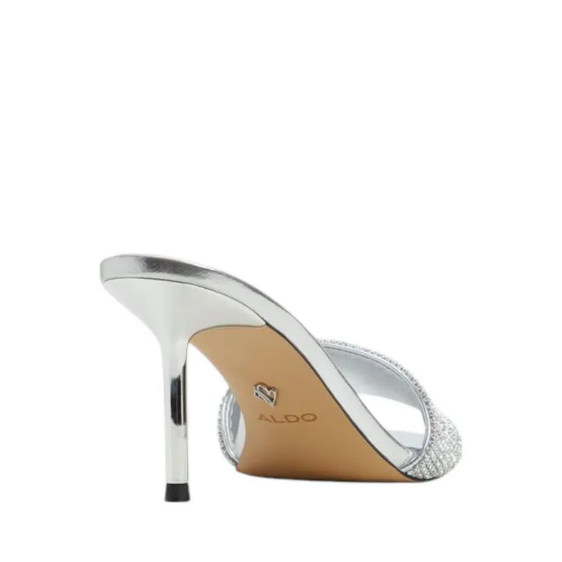 ETERNALLY HEELED SANDALS - SILVER