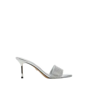 ETERNALLY HEELED SANDALS - SILVER