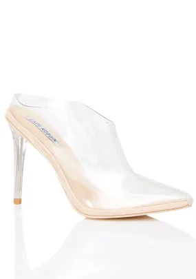 Glass Slipper Clear Heels