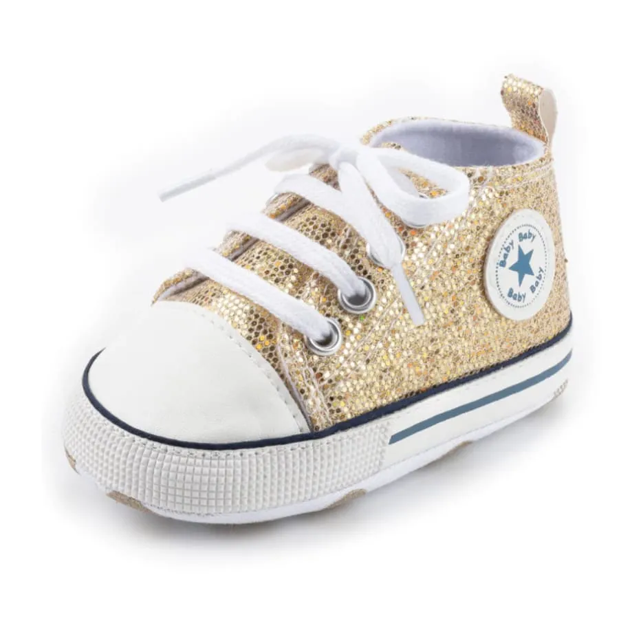 Goo's Glitter Sneaker - Gold