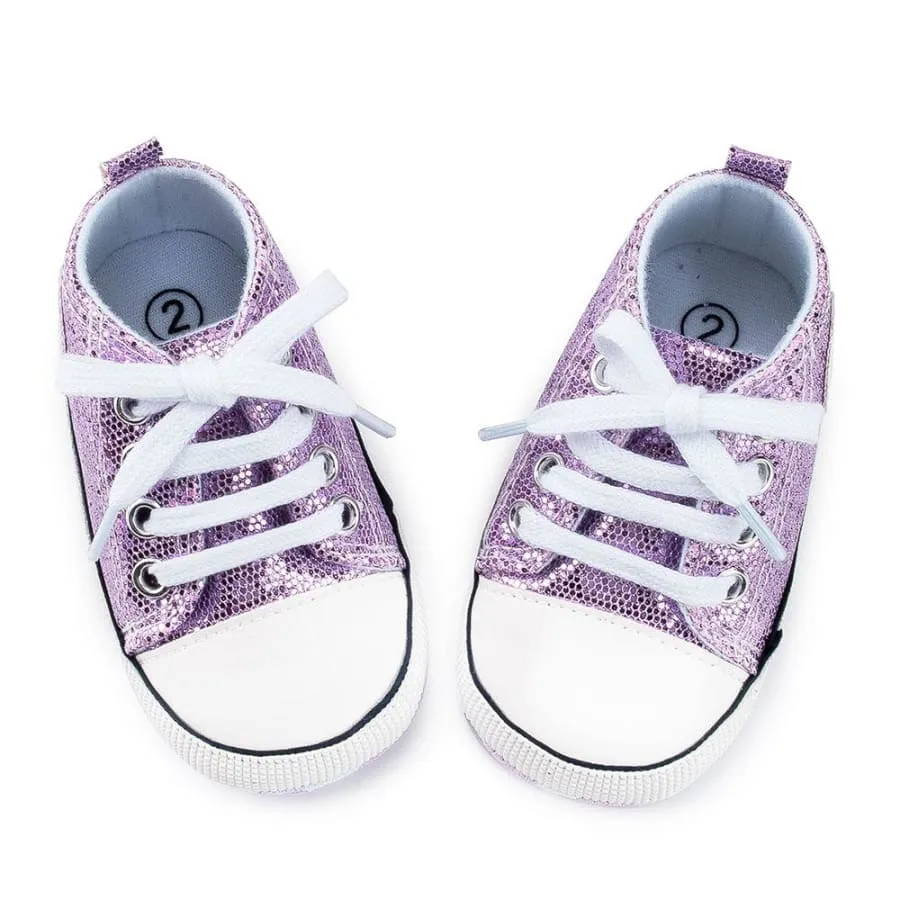 Goo's Glitter Sneaker - Gold
