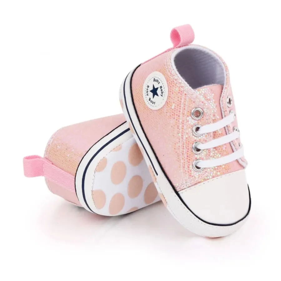 Goo's Glitter Sneaker - Gold
