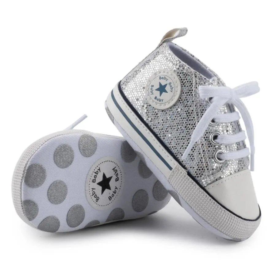 Goo's Glitter Sneaker - Gold