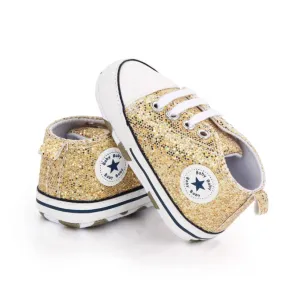 Goo's Glitter Sneaker - Gold