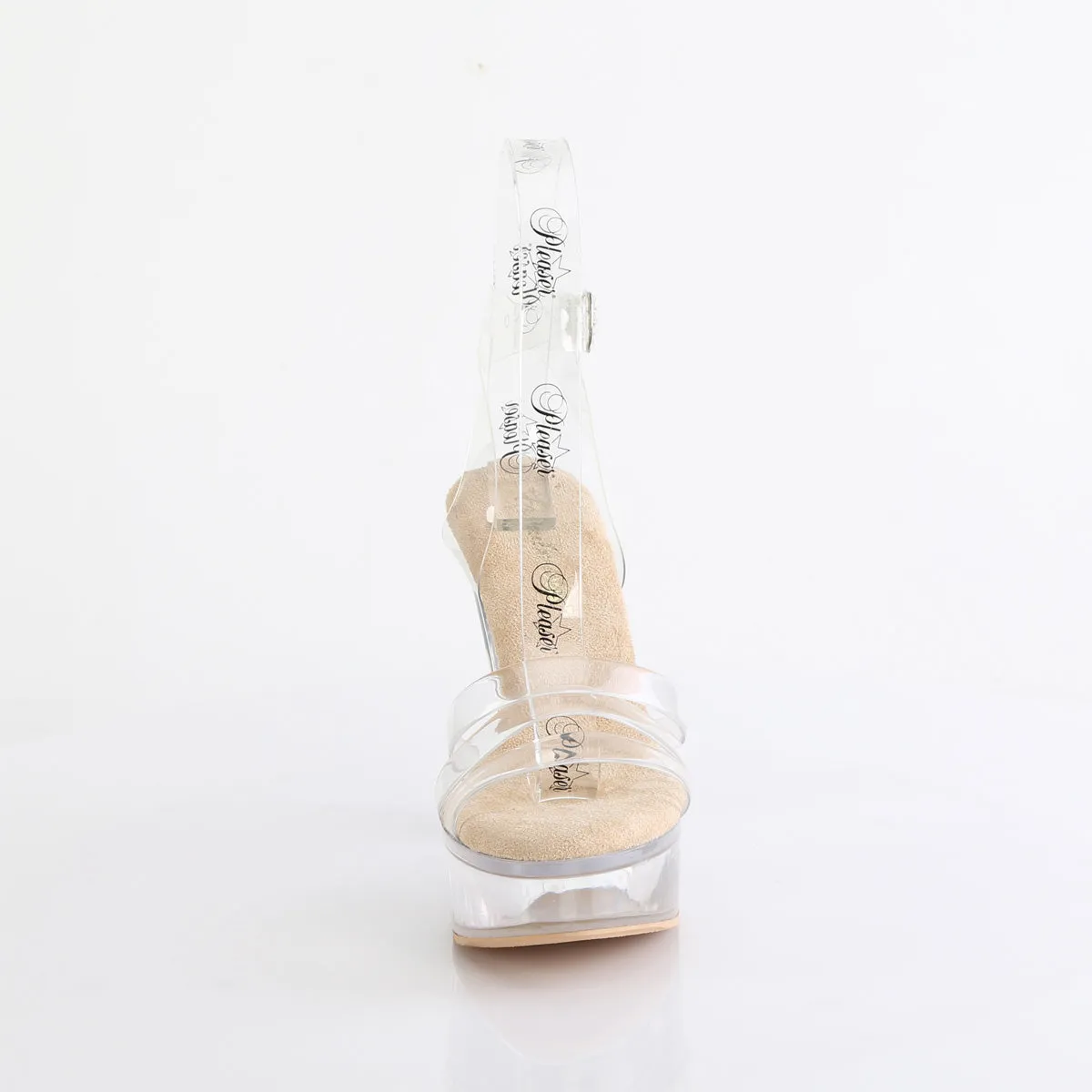 MARTINI-505 Fabulicious 5" Martini Clear/Cream/Clear Sexy Shoes (High Heels)