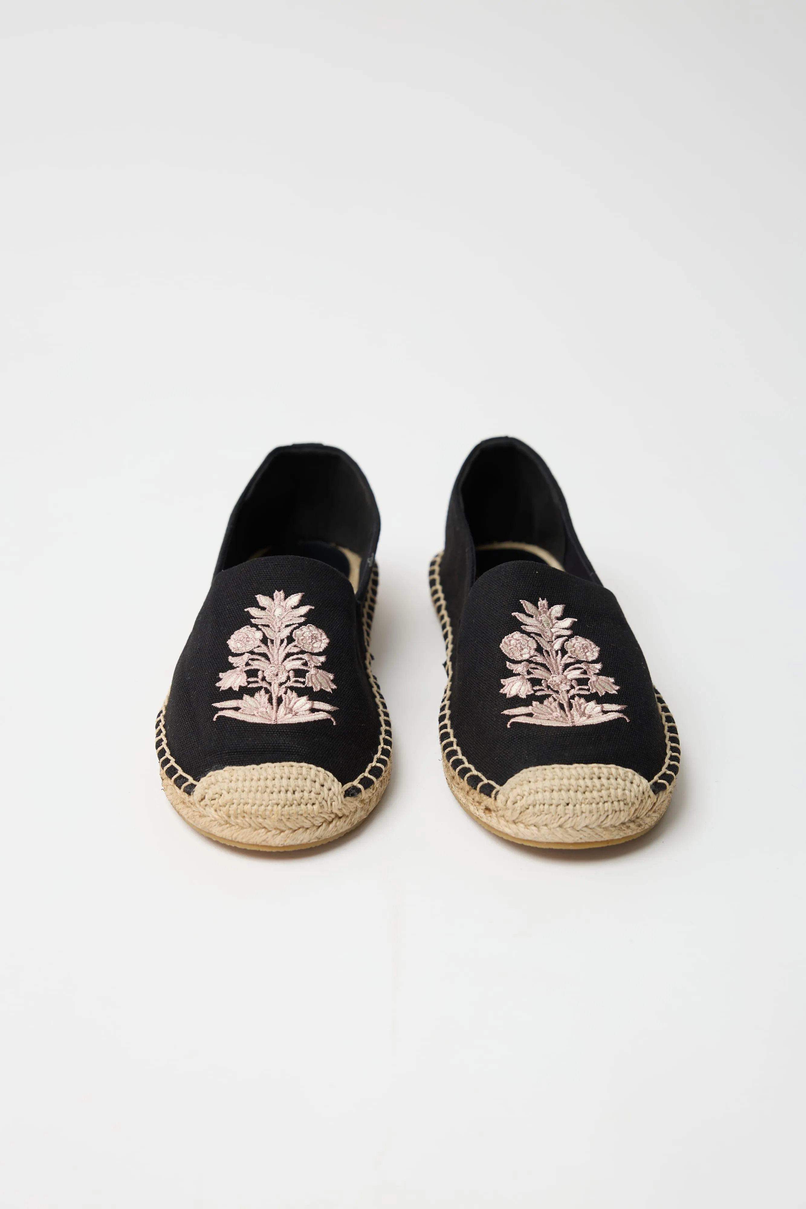 Mimpikita x The Edison Mutiara Black Espadrilles