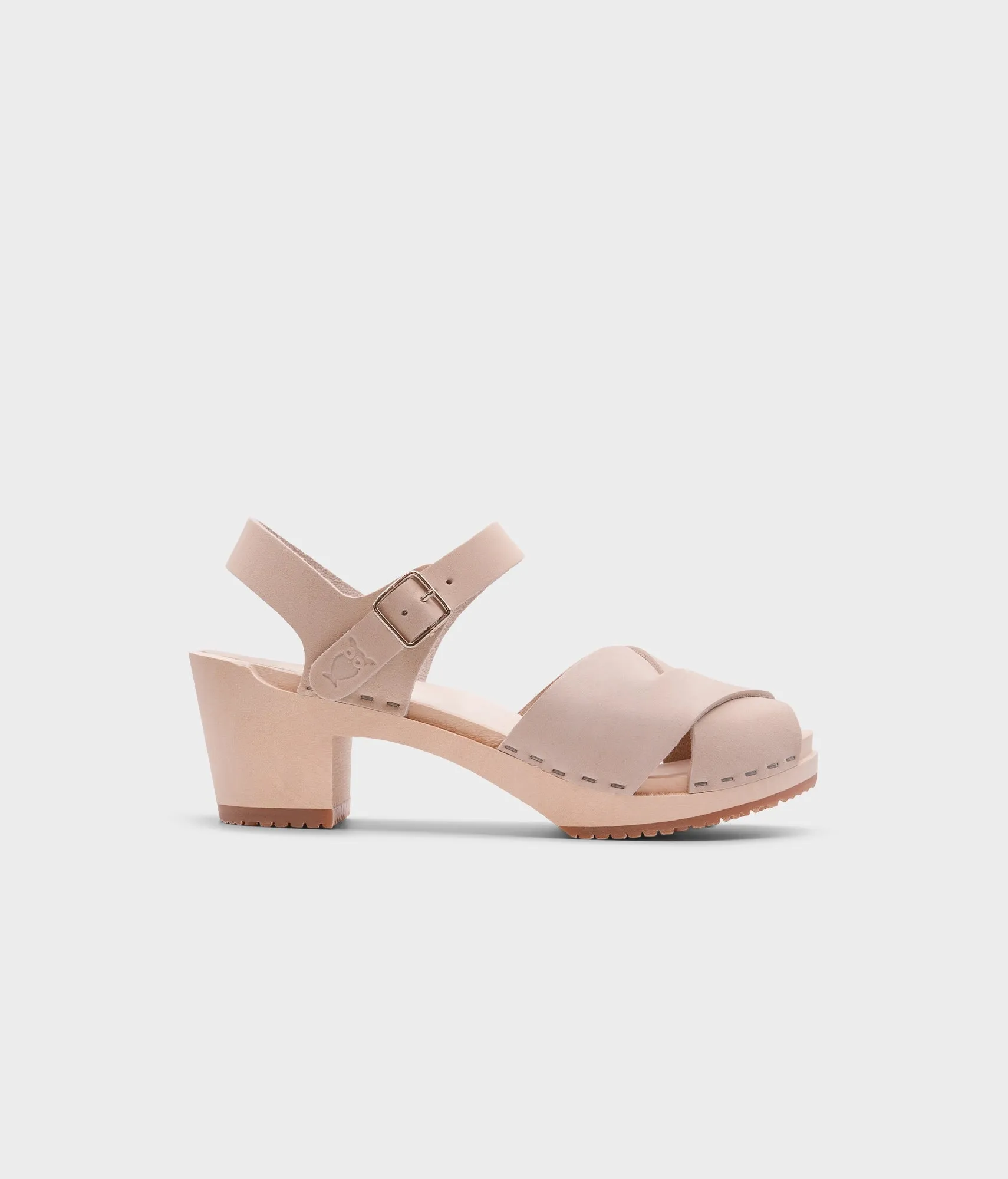 Monroe crossed clog sandal