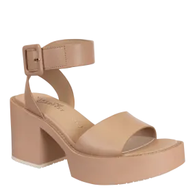 NAKED FEET - ICONOCLAST in ROSETTE Heeled Sandals
