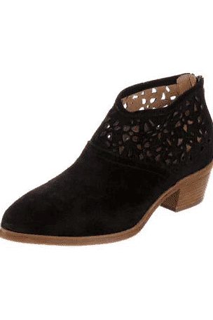 New Designer Women's Italean Waterproof Laser cut Black Suede Pumps, Black! Handcrafted in Italy! Sz 41 (9.5) Retails $300 