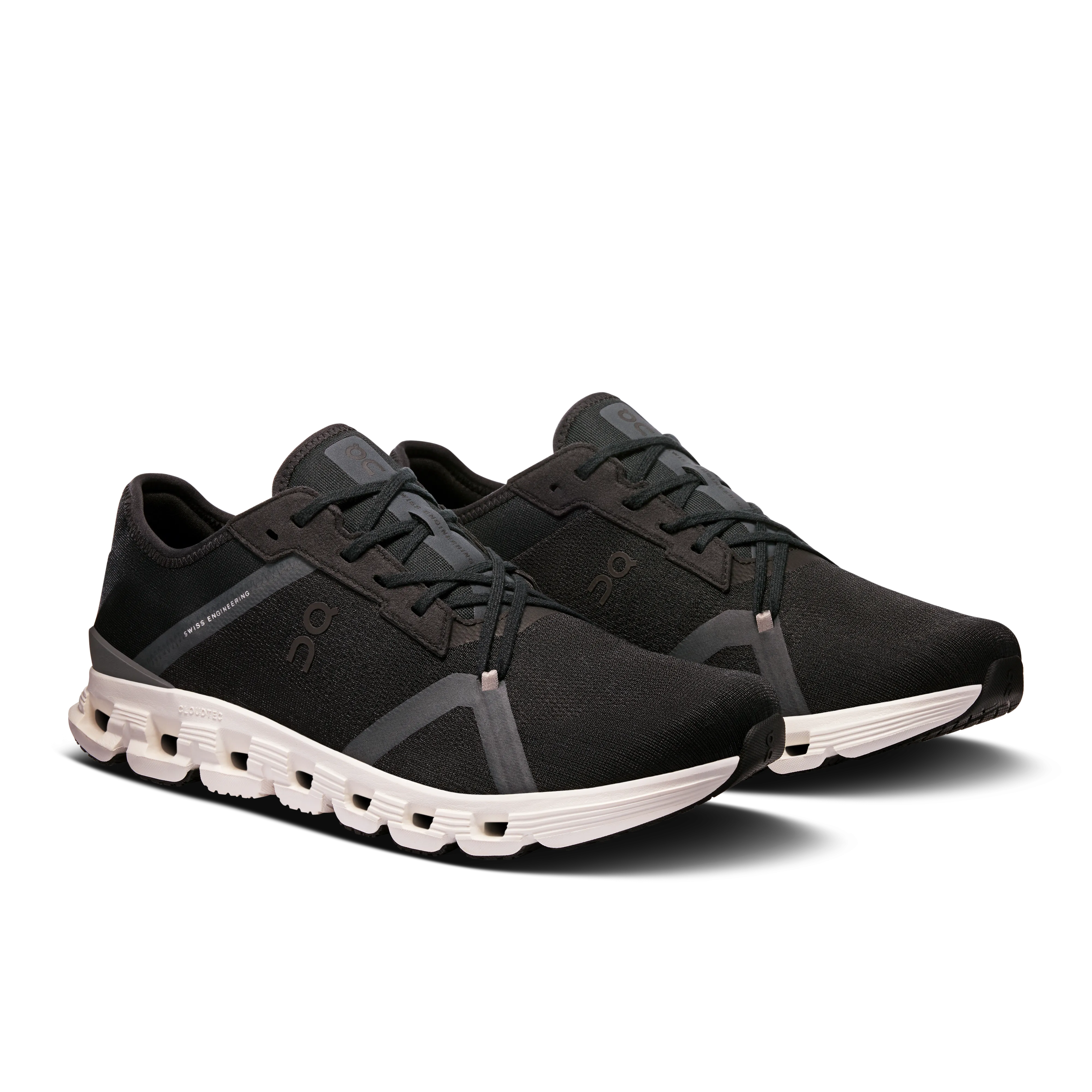 On Running Men's Cloud X 4 Ad Shoes - Black / Asphalt