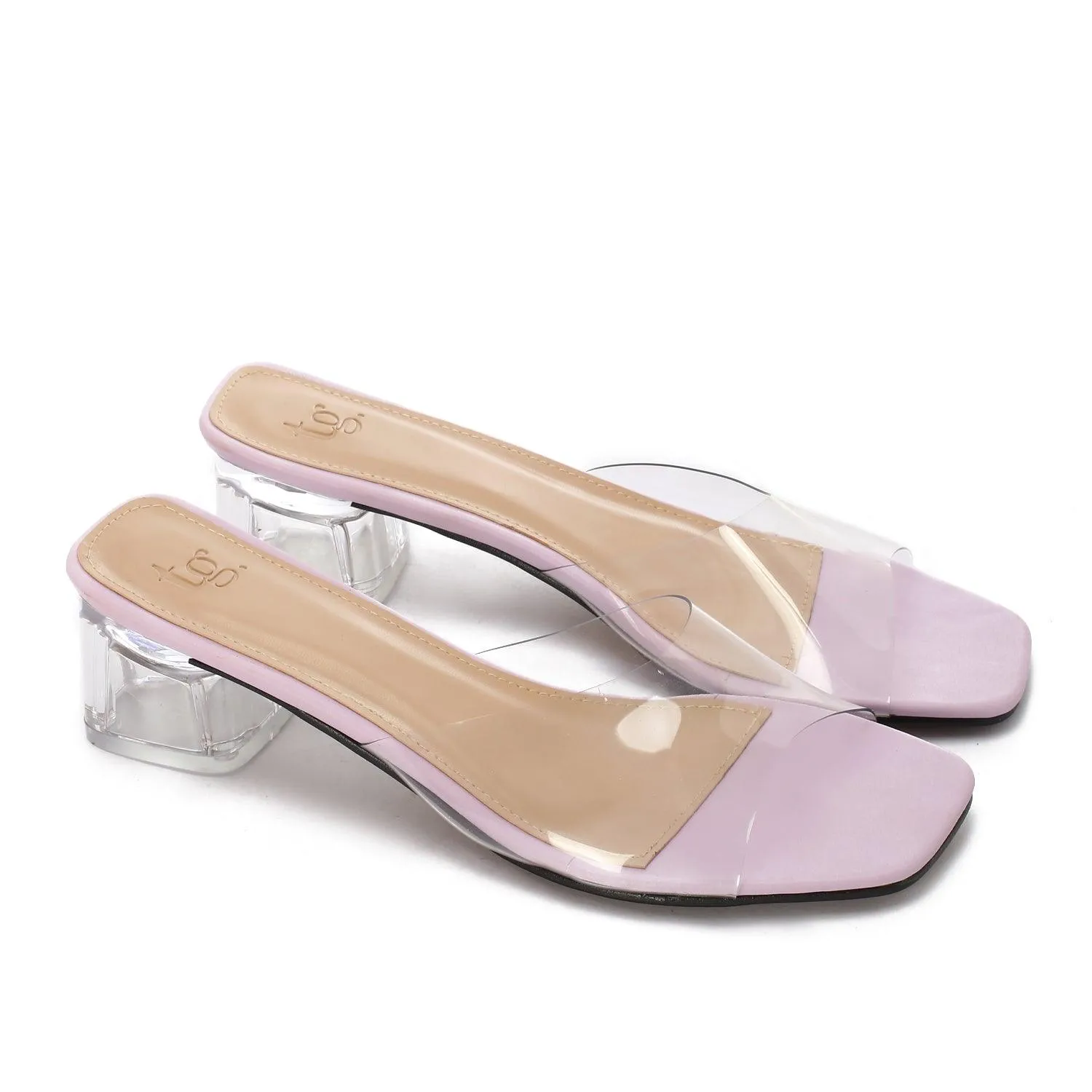 PVC Clear Heels