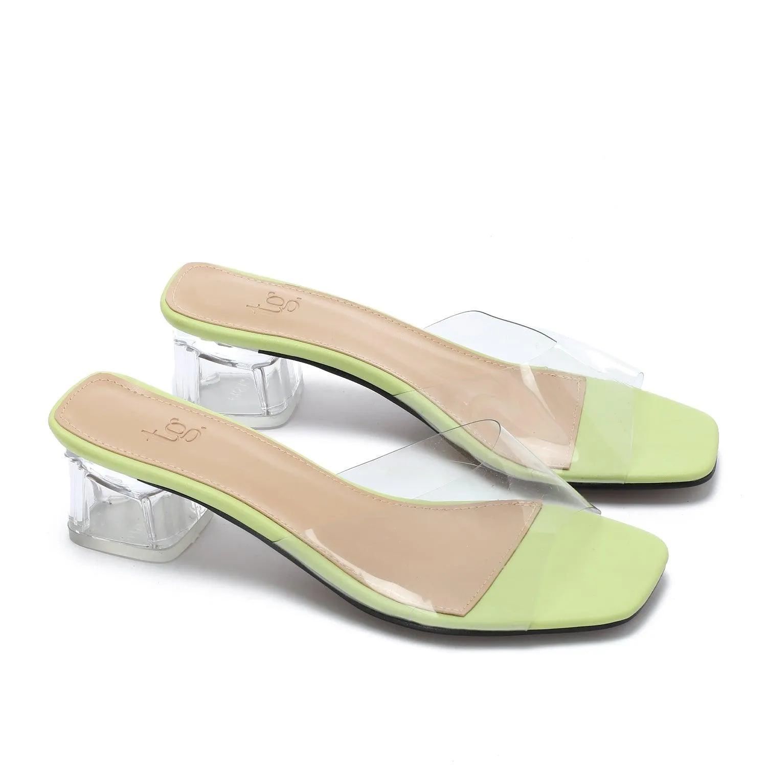 PVC Clear Heels