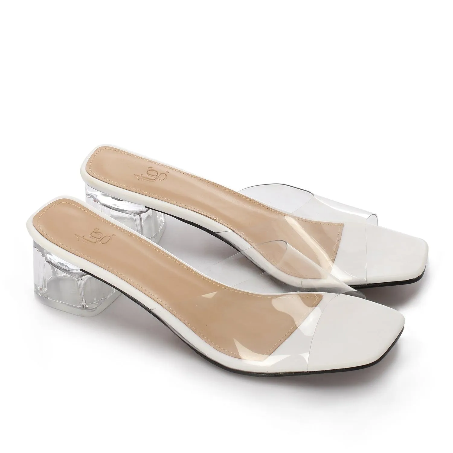 PVC Clear Heels