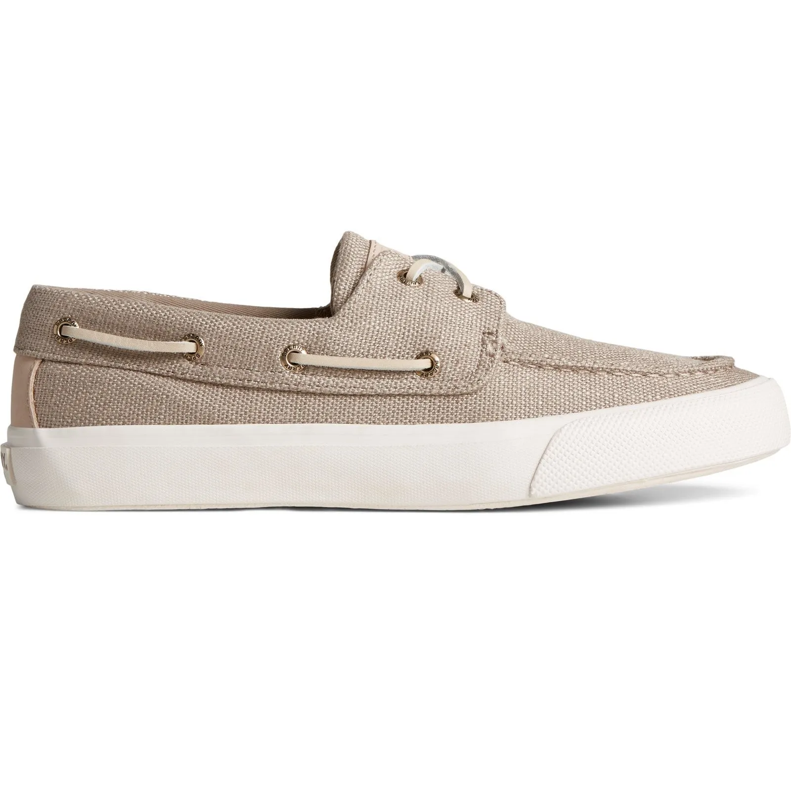 Sperry Mens Bahama 2.0 Seacycled Baja Boat Shoes - Taupe