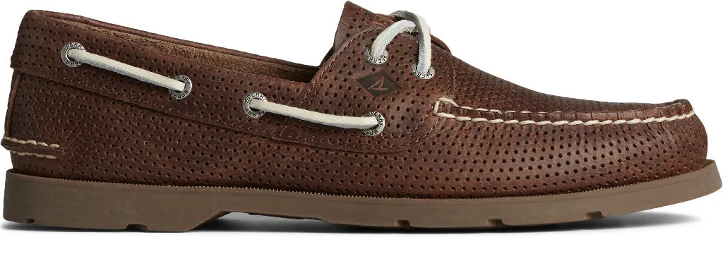 Sperry Mens Perforated AO 2-Eye Boat Shoes