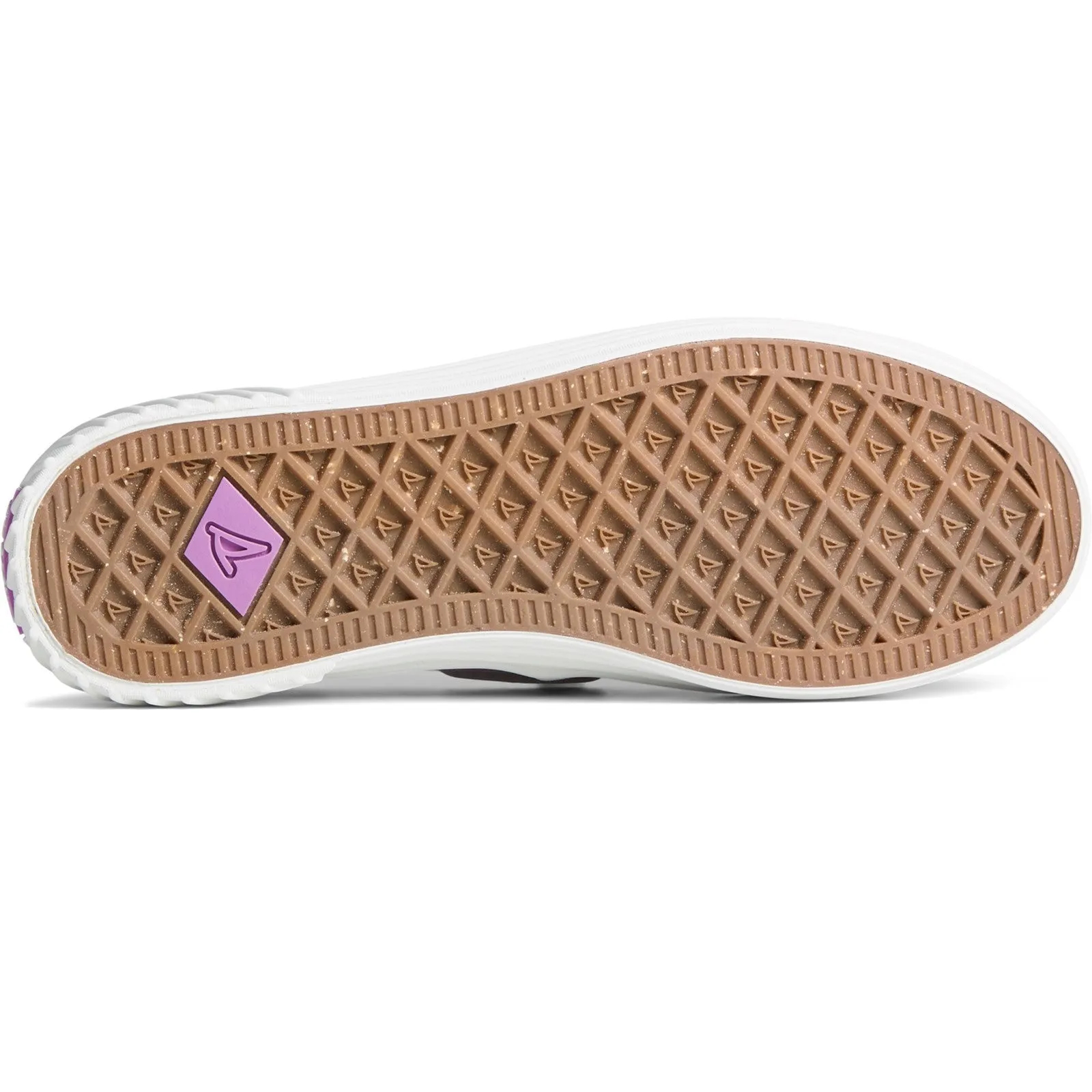 Sperry Womens Crest Platform Boat Shoes - Purple