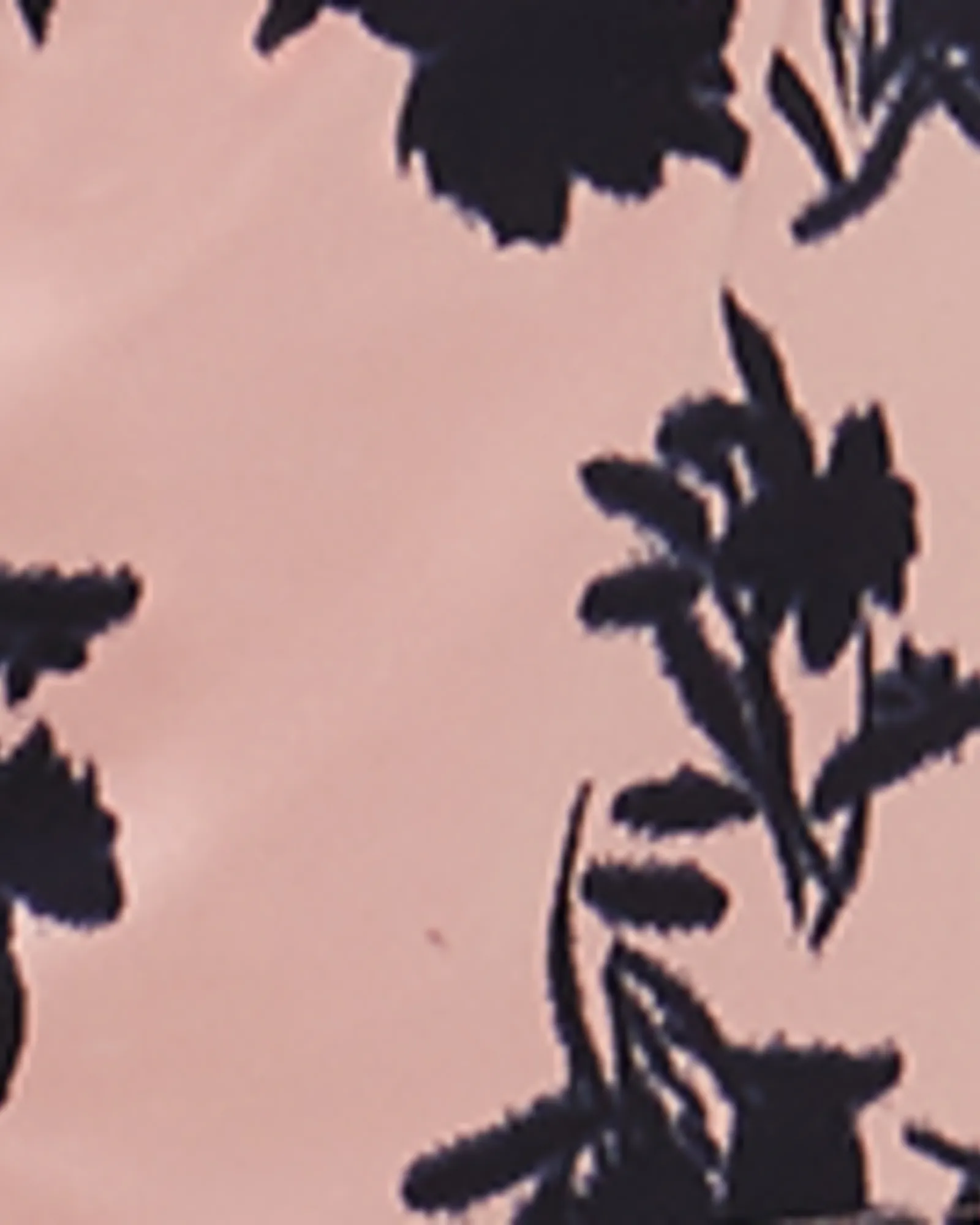 Sylvia Printed Short Sleeve Top | Pink / Black