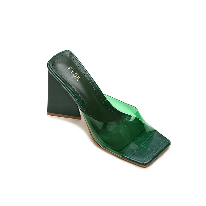 Texture Pyramid Heel Sandal, CMJ 04