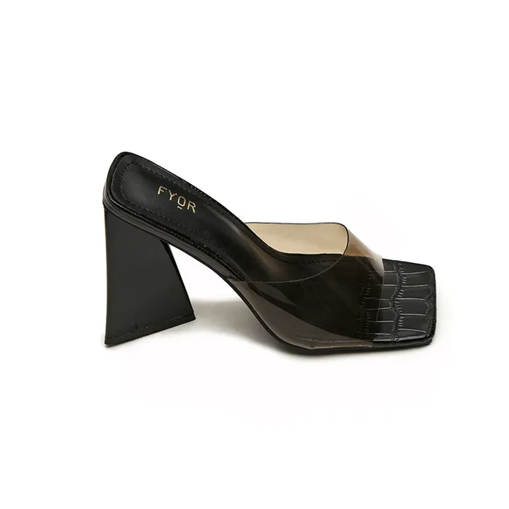 Texture Pyramid Heel Sandal, CMJ 04