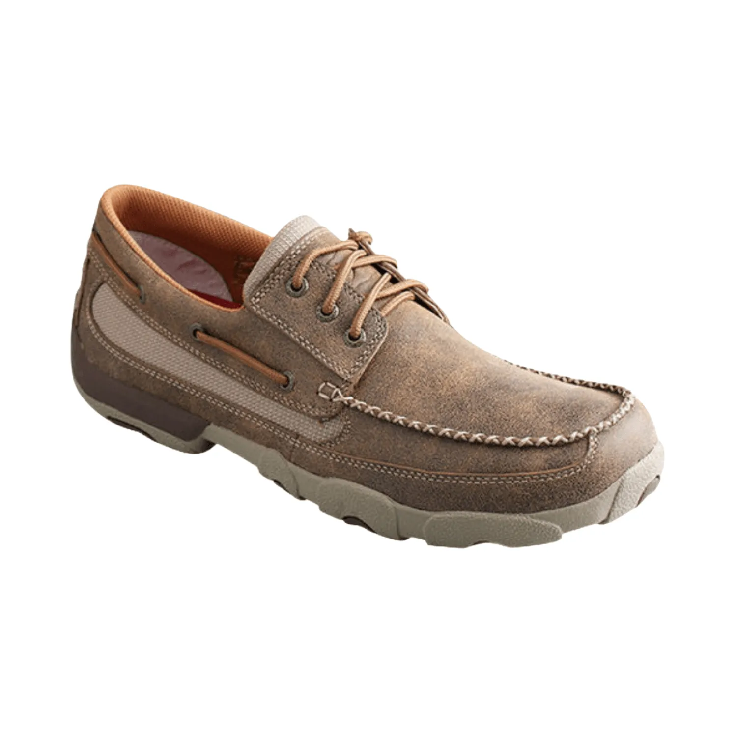 Twisted X Men's Boat Shoe Driving Moc Shoe