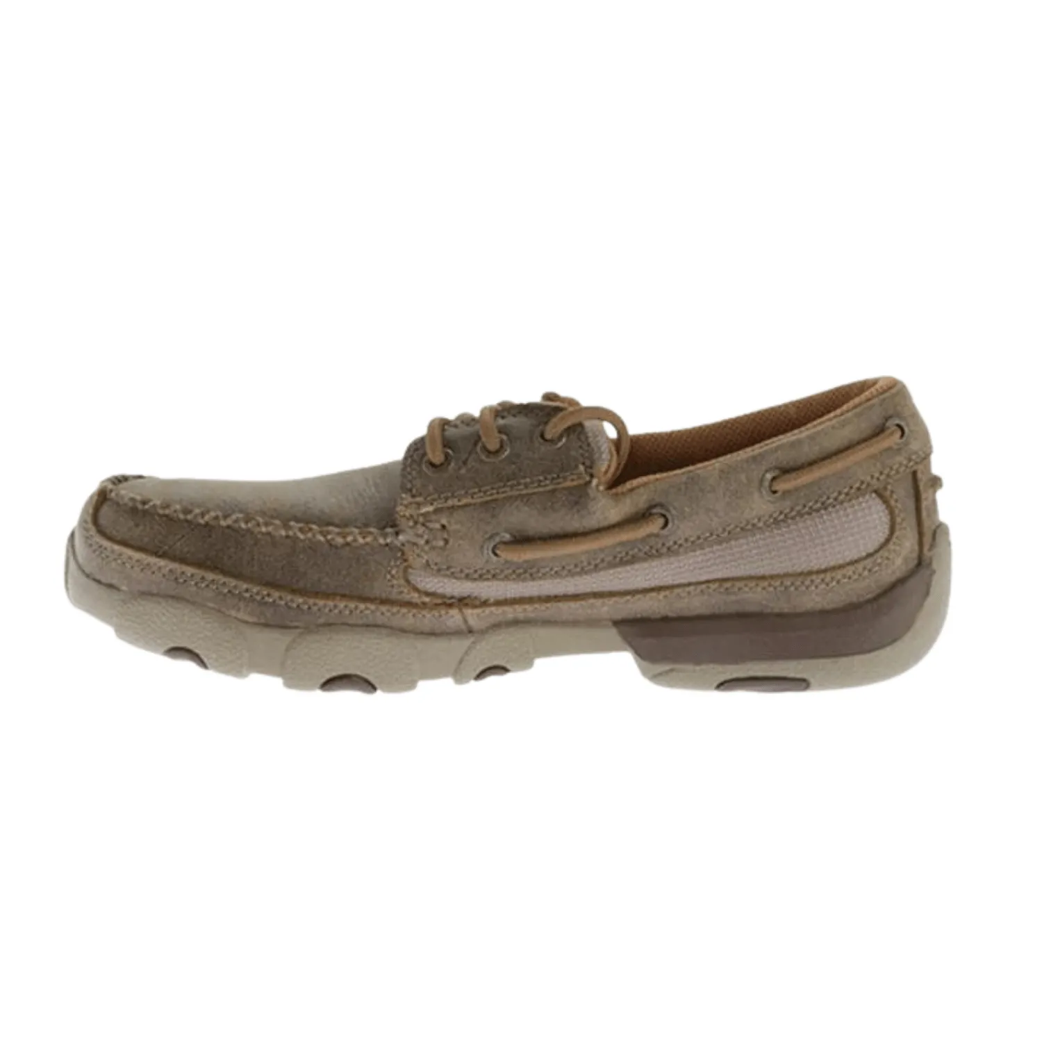 Twisted X Men's Boat Shoe Driving Moc Shoe