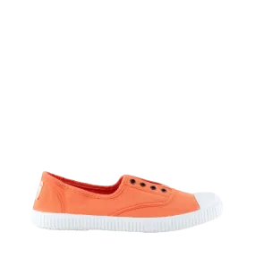 VICTORIA inglesa elastico orange pomelo toiles/espadrilles