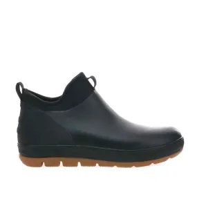 Waterproof Rubber Rain Shoe - Black
