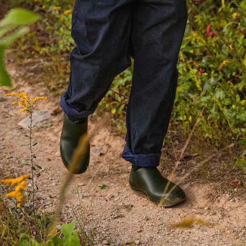 Waterproof Rubber rain Shoe - Olive