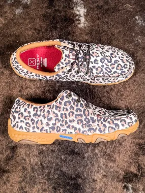 Winny Twisted X Boat Shoe Driving Moc - Leopard