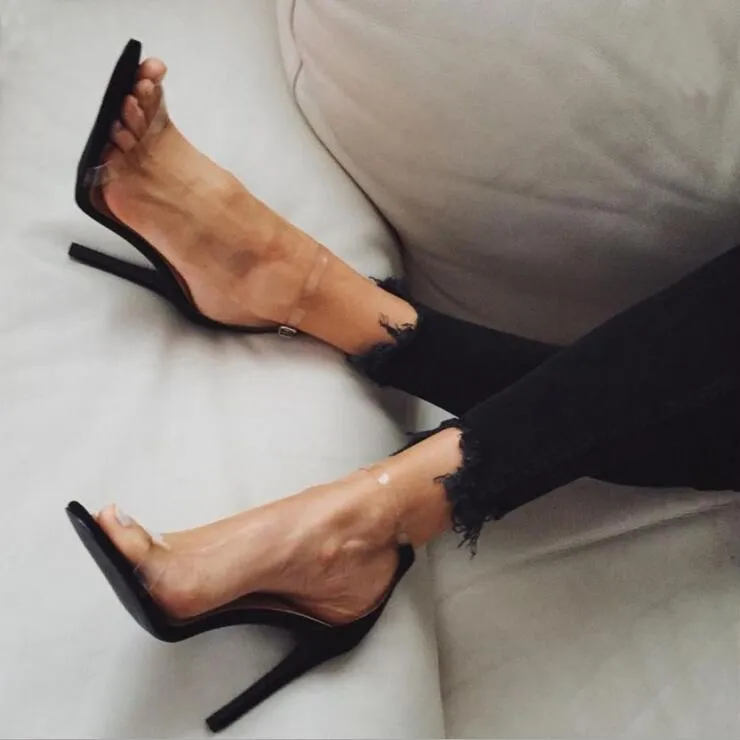 Women's Summer High Heel Waterproof Sandals