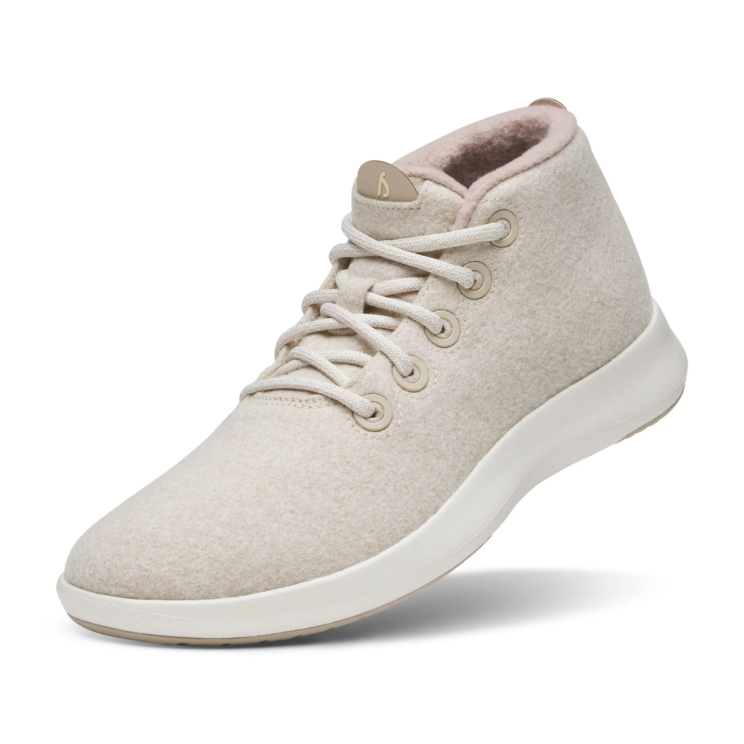 Women's Wool Runner-up Mizzles - Stony Cream (Natural White)